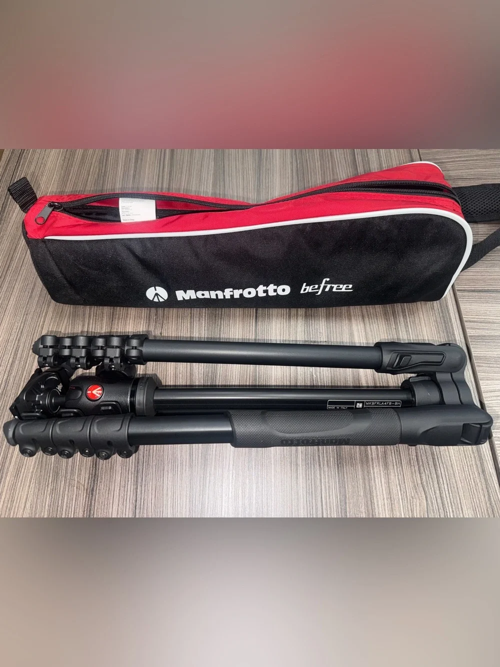 Manfrotto Befree Compact Black Tripod with Carry Case